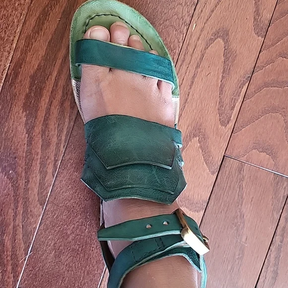 AS 98 Women's Leather Sandals Boho Style Size 38 - Picture 11 of 11